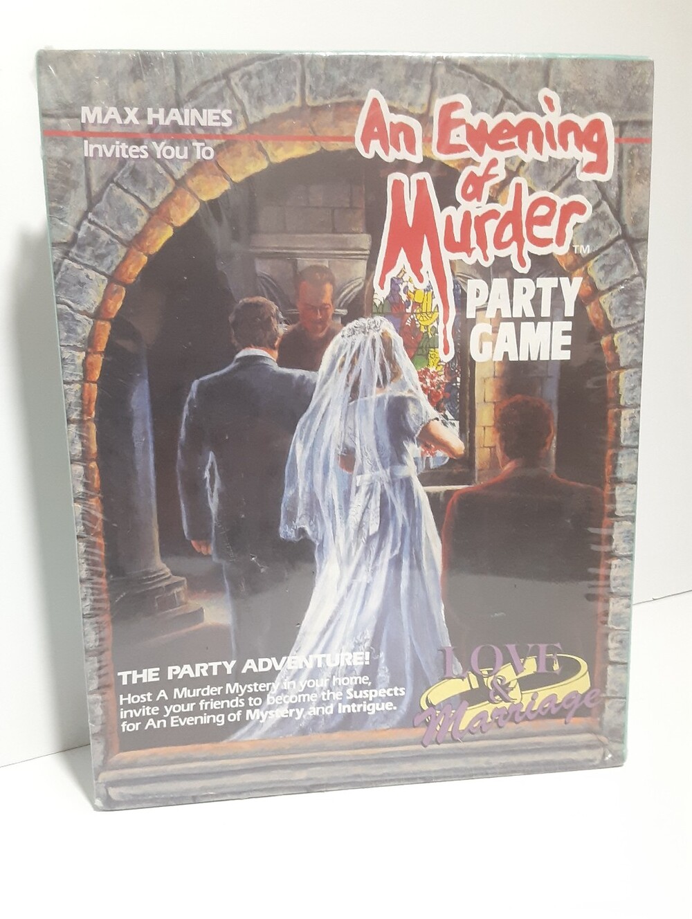 Vintage An Evening of Murder Mystery "Love & Marriage" Party Game New Sealed